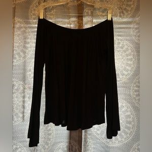 Cotton On black off the shoulder top